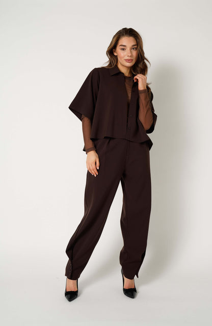 Loua Pantalon Trvl - Warm Brown