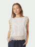 Samia Lace Top - White