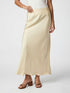 Vicky Heavy Sateen Skirt - Light Yellow
