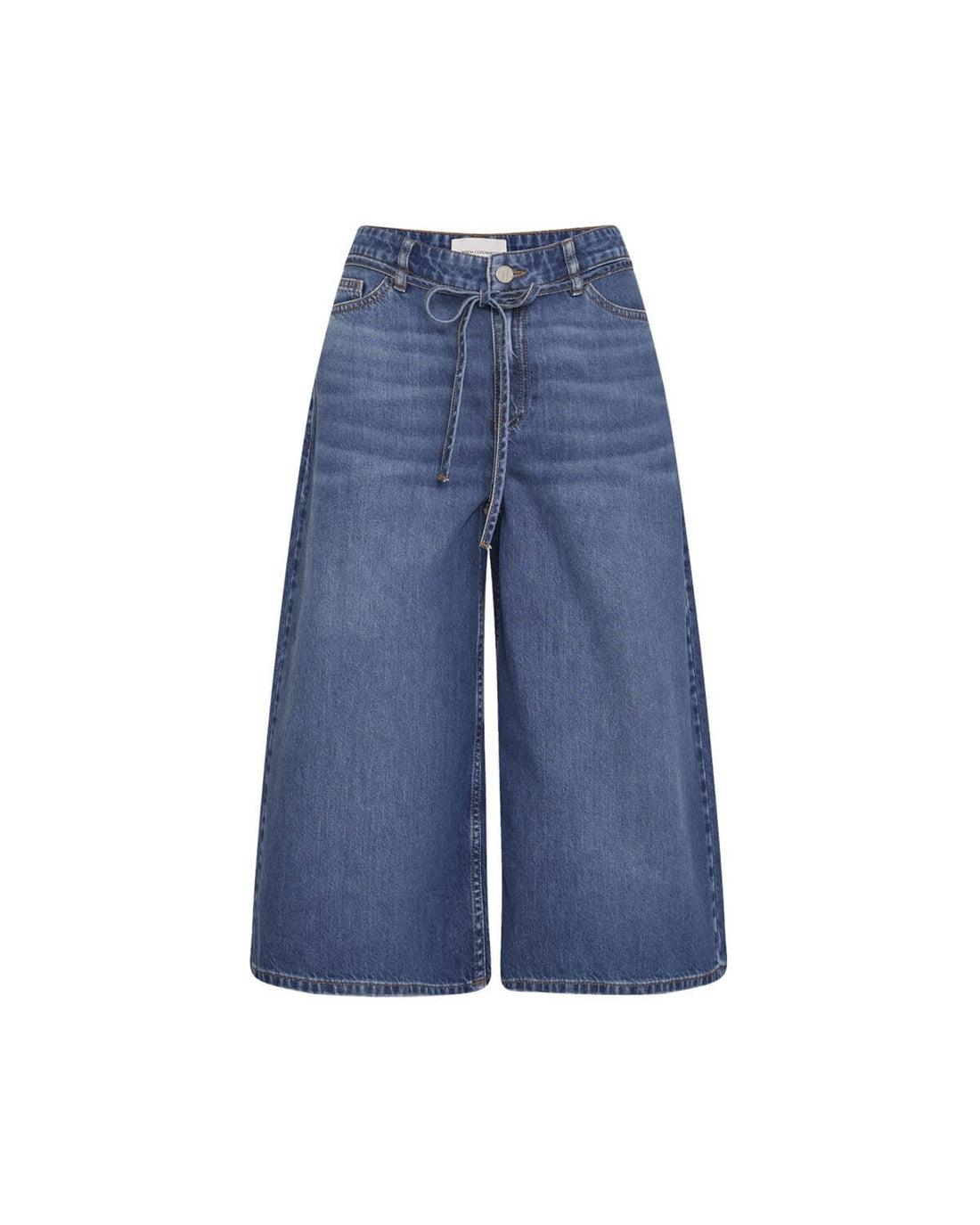 MSCHKine Lis Culotte Jeans - Mid Blue Wash