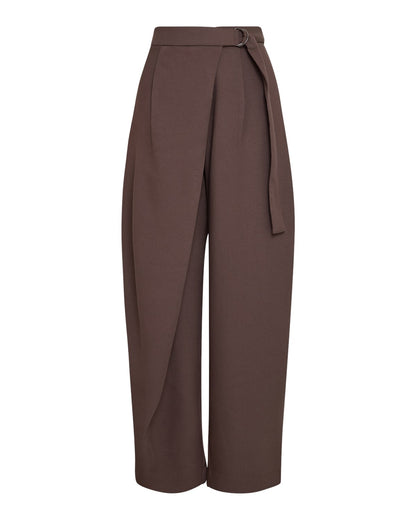 MSCHZein Esteriane HW Pants - Hot Fudge