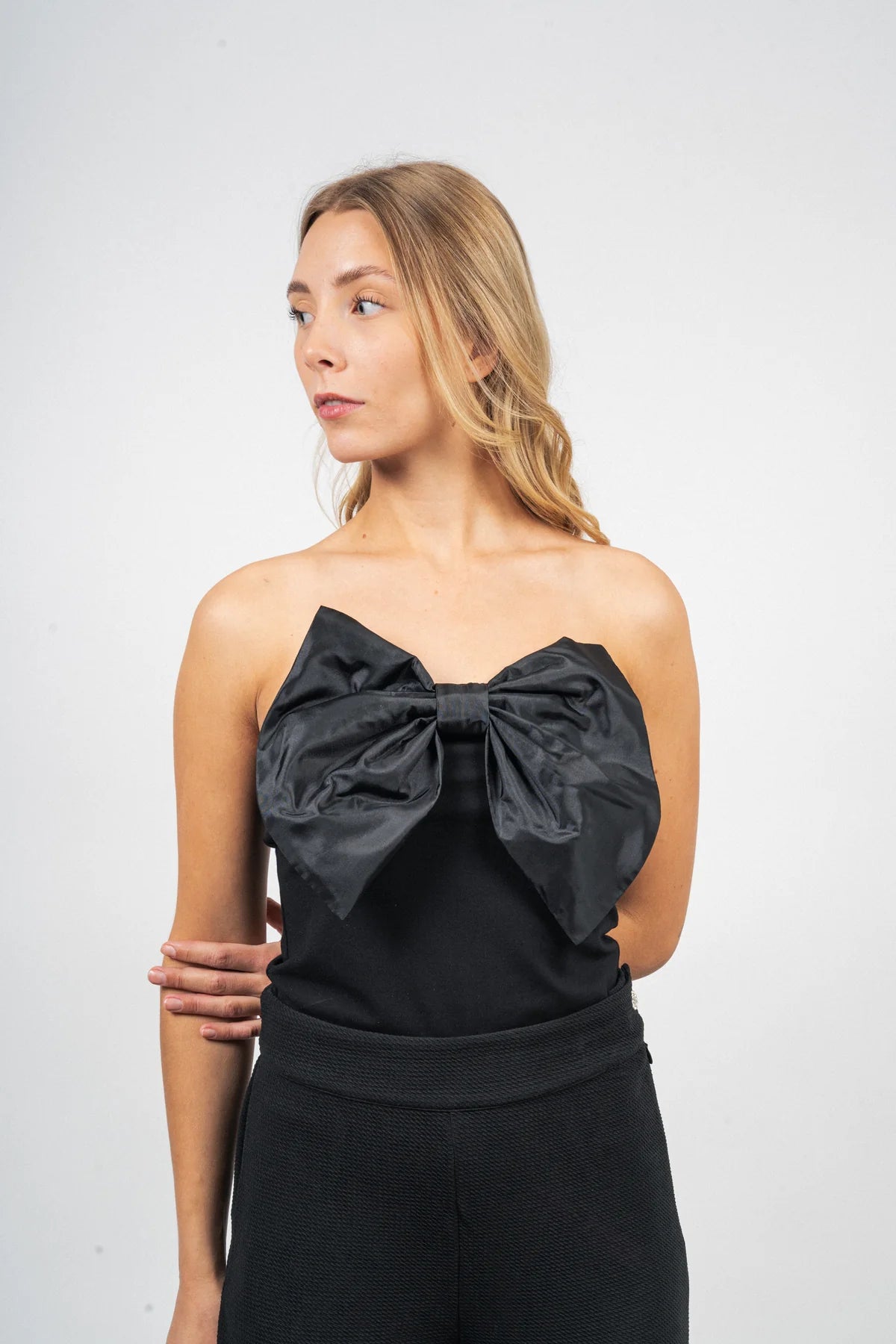 BarryCC Bow Top - Black