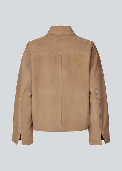 Susenmd Suede Jacket - Camel