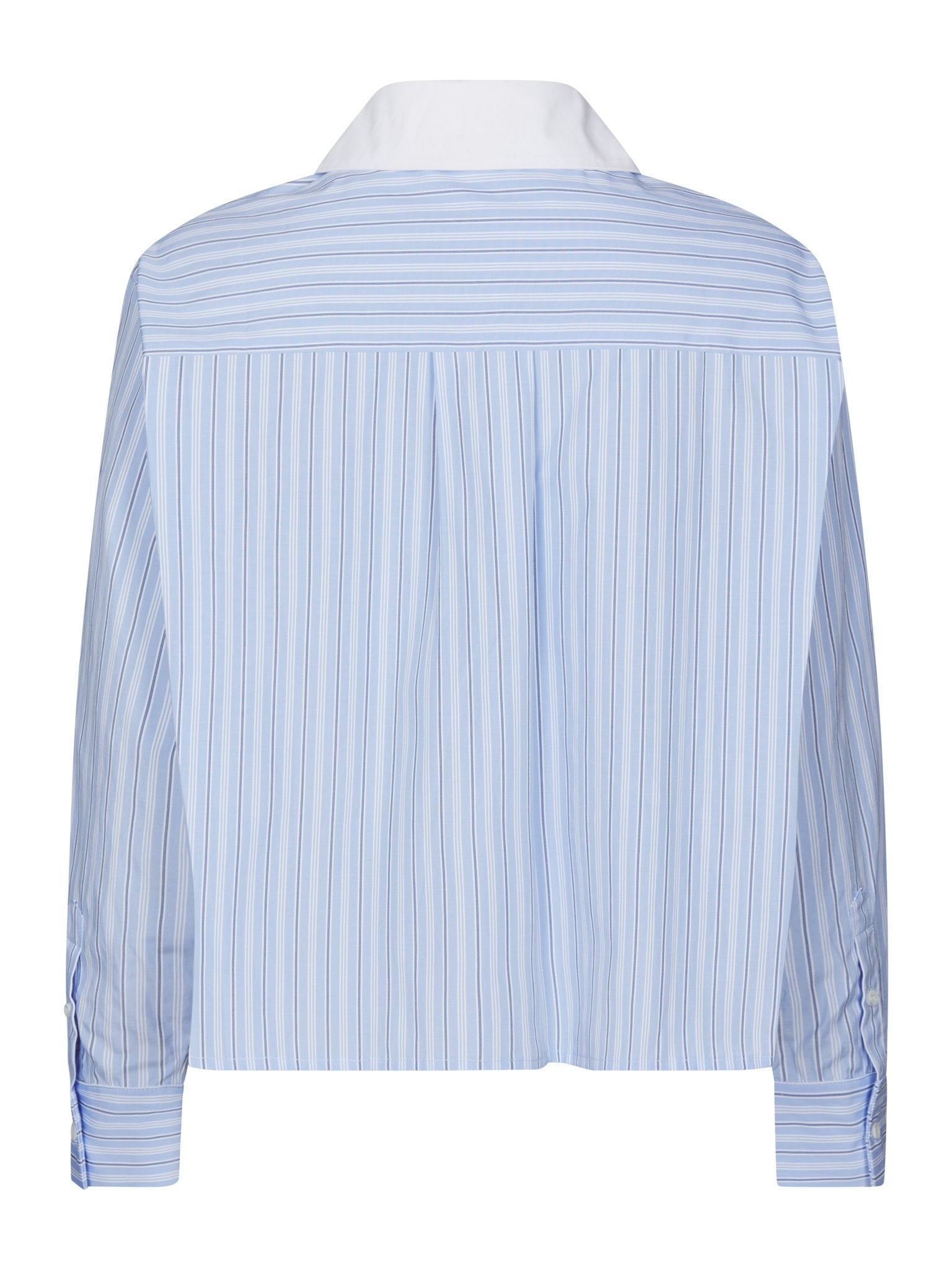 Delfia Stripe Shirt - Light Blue Stripe