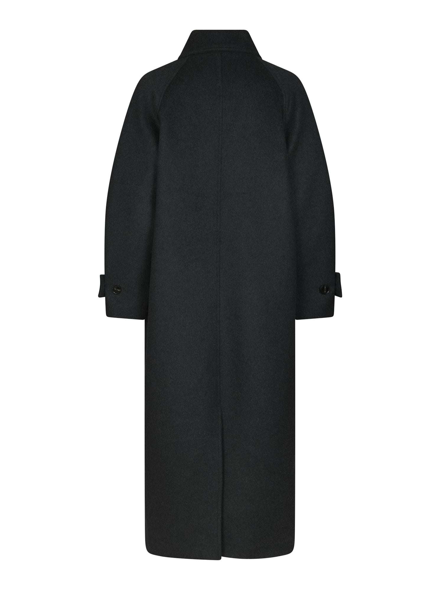 Keaton Wool Coat - Antracit Melange