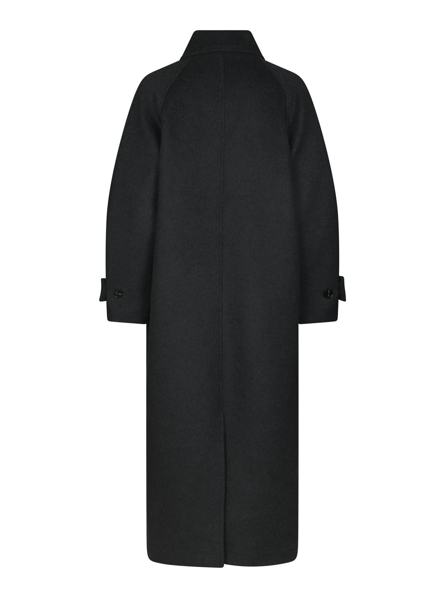 Keaton Wool Coat - Antracit Melange