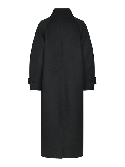 Keaton Wool Coat - Antracit Melange