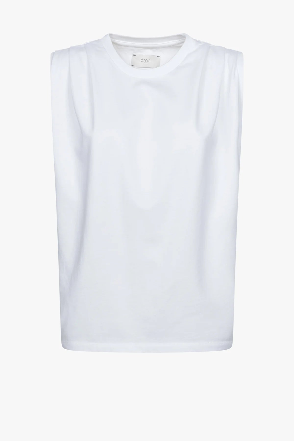Nouka Sleeveless T-Shirt - White