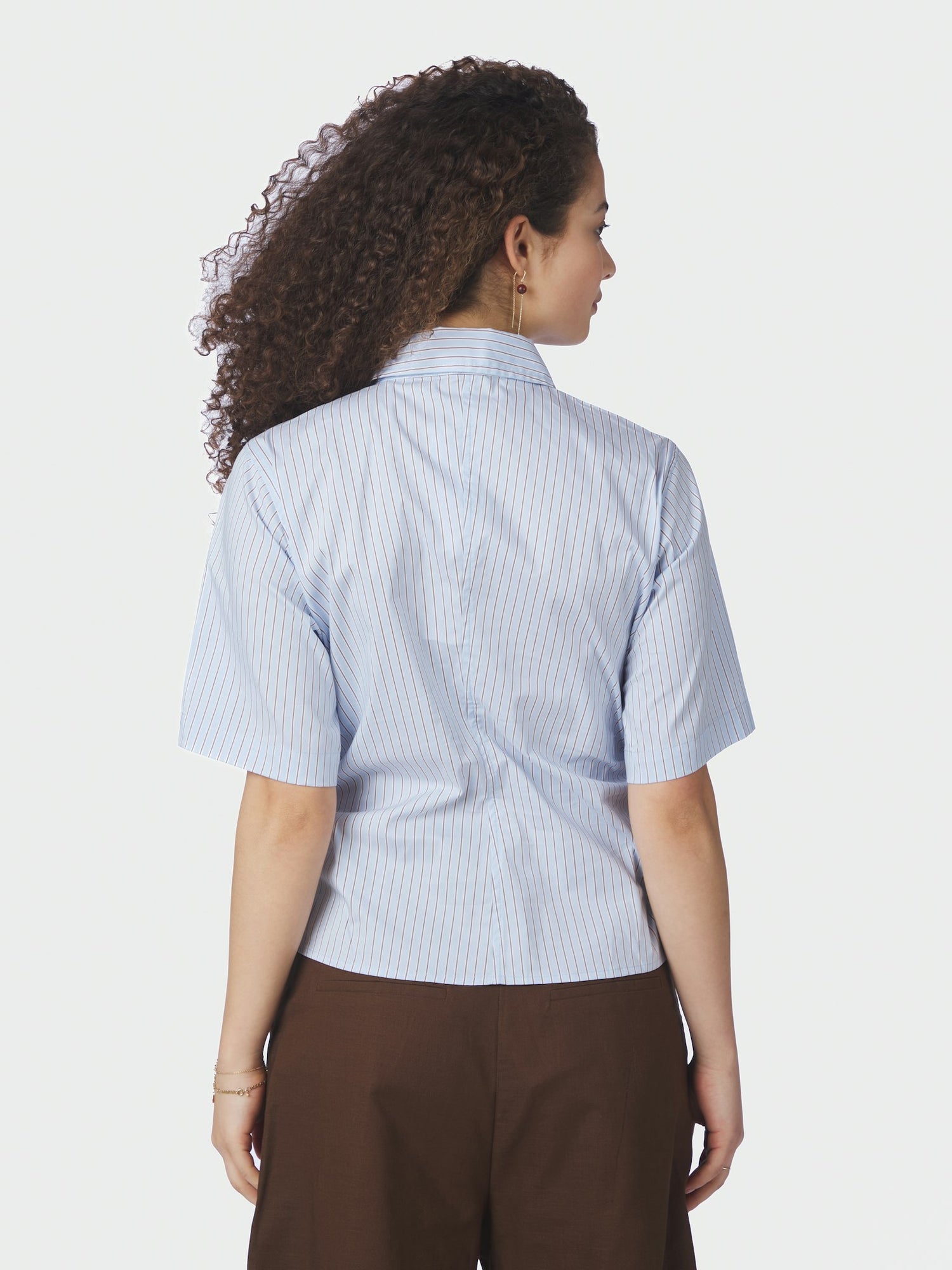 Hazell Stripe Shirt - Light Blue