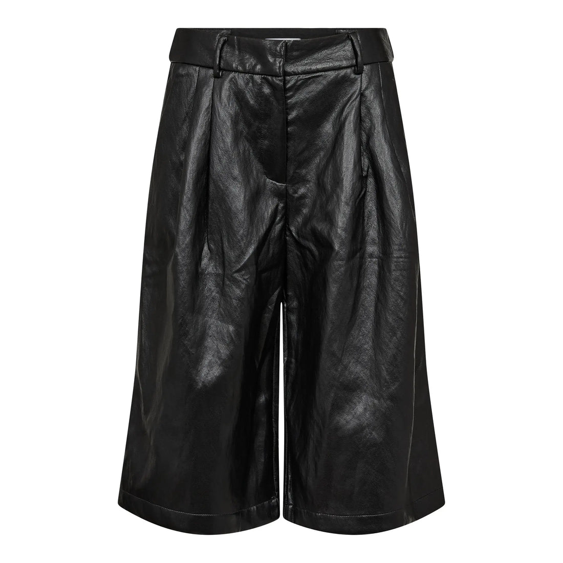 GittCC Pleat Bermuda - Black