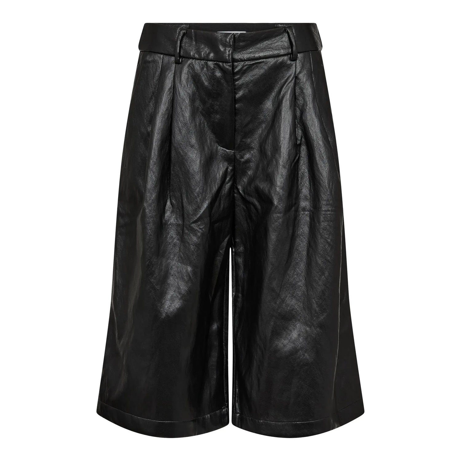 GittCC Pleat Bermuda - Black