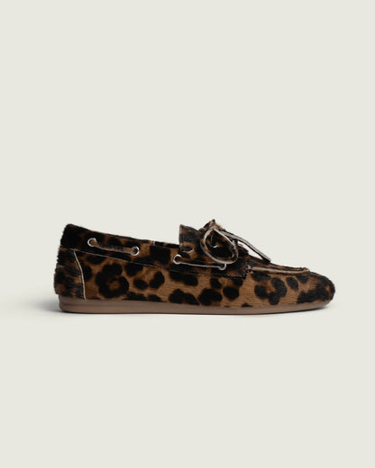 Boat Loafer - Leopard