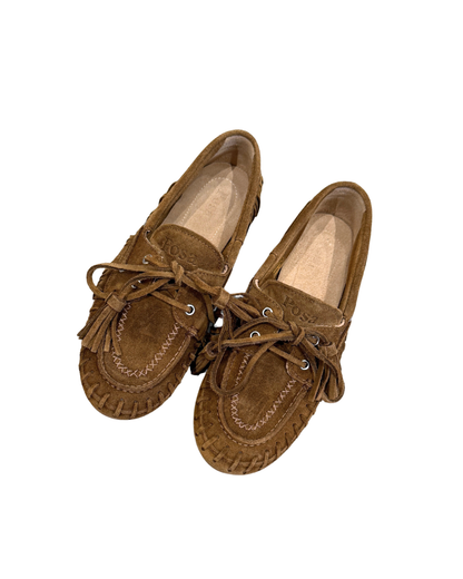 Boat Loafer Native Suede - Tabacco