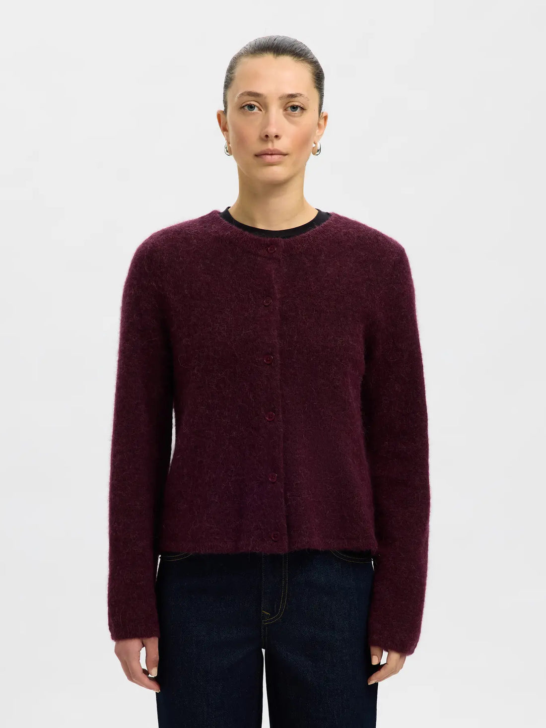 SLFlulu Knit Cardigan - Fig