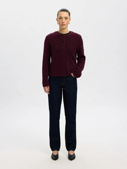 SLFlulu Knit Cardigan - Fig