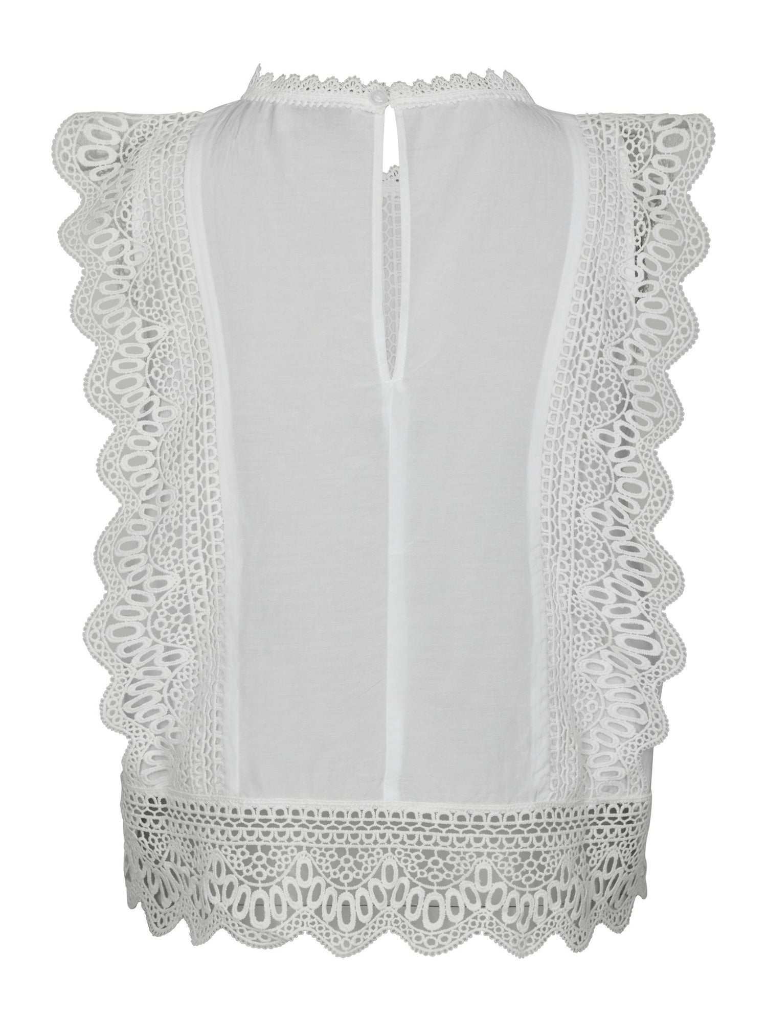 Samia Lace Top - White