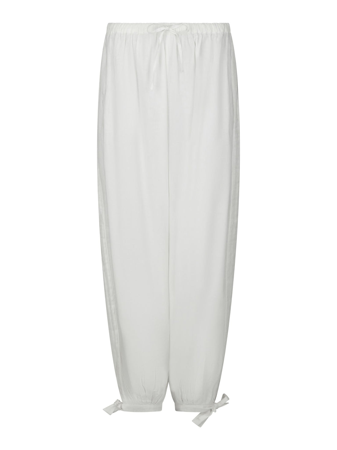 Elyse S Voile Balloon Pants - White