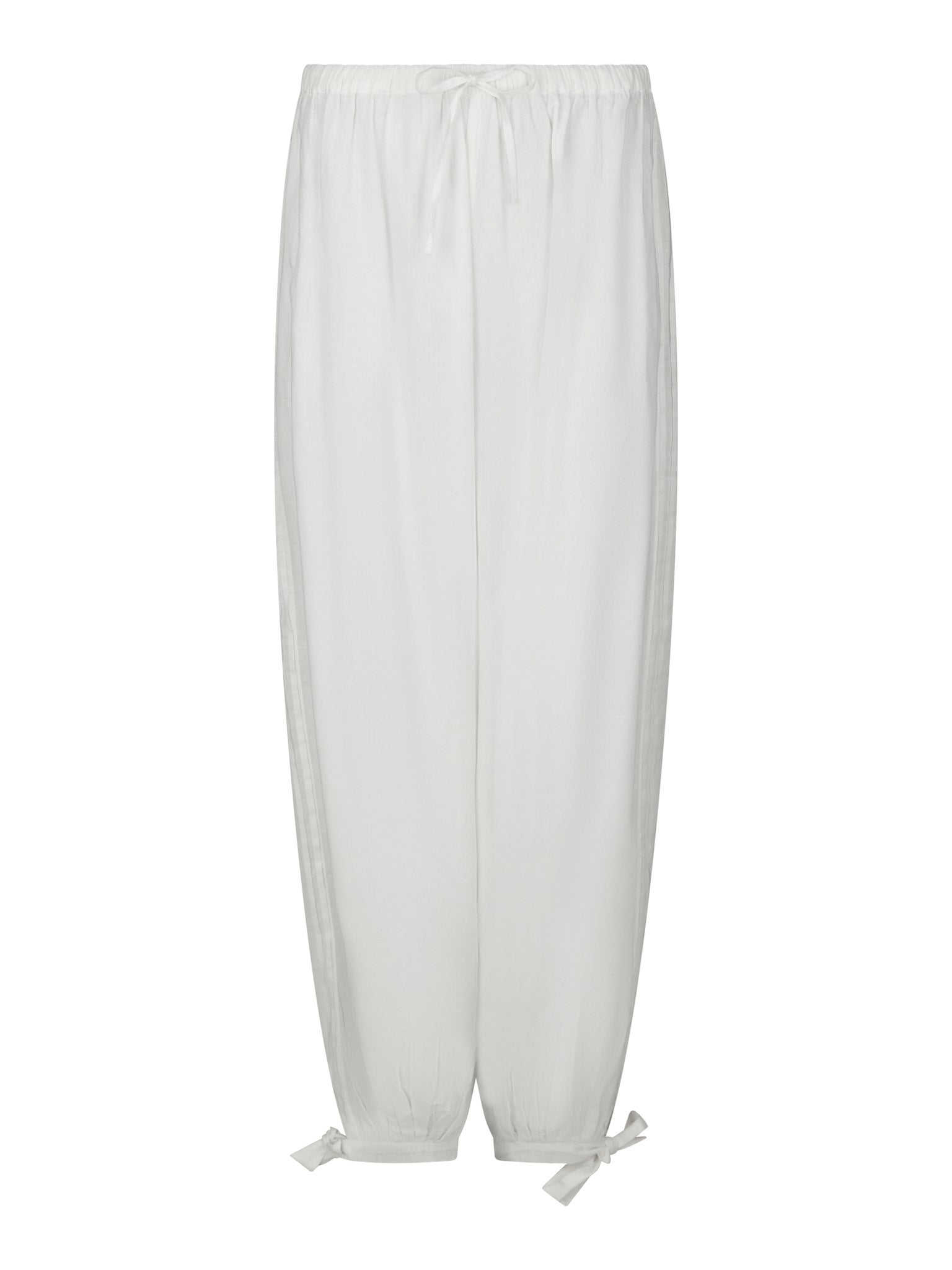 Elyse S Voile Balloon Pants - White