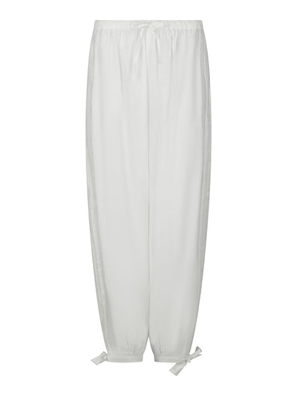 Elyse S Voile Balloon Pants - White