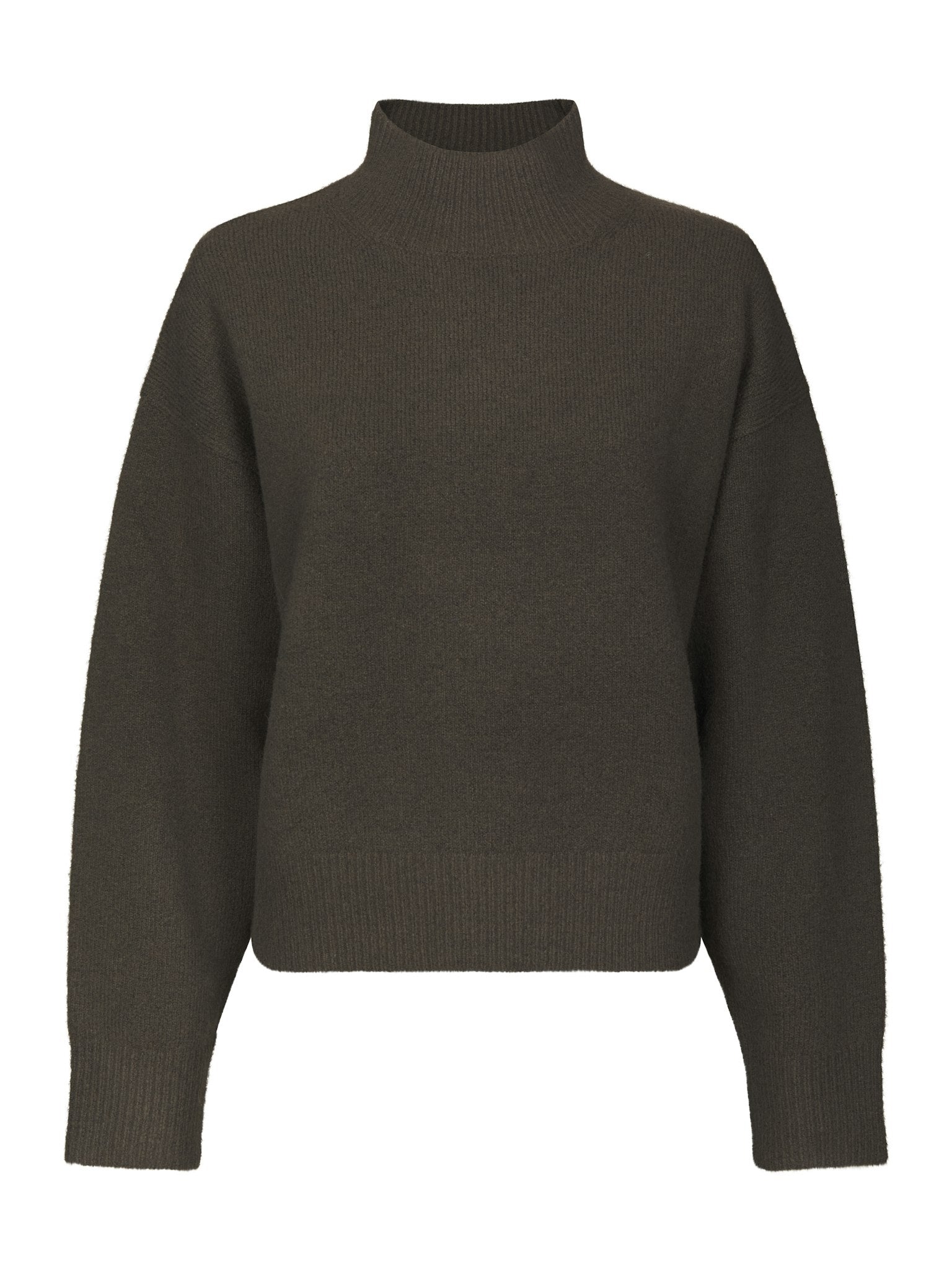 Paulina Knit Blouse - Moss Green