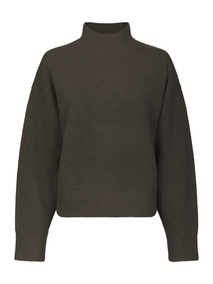 Paulina Knit Blouse - Moss Green