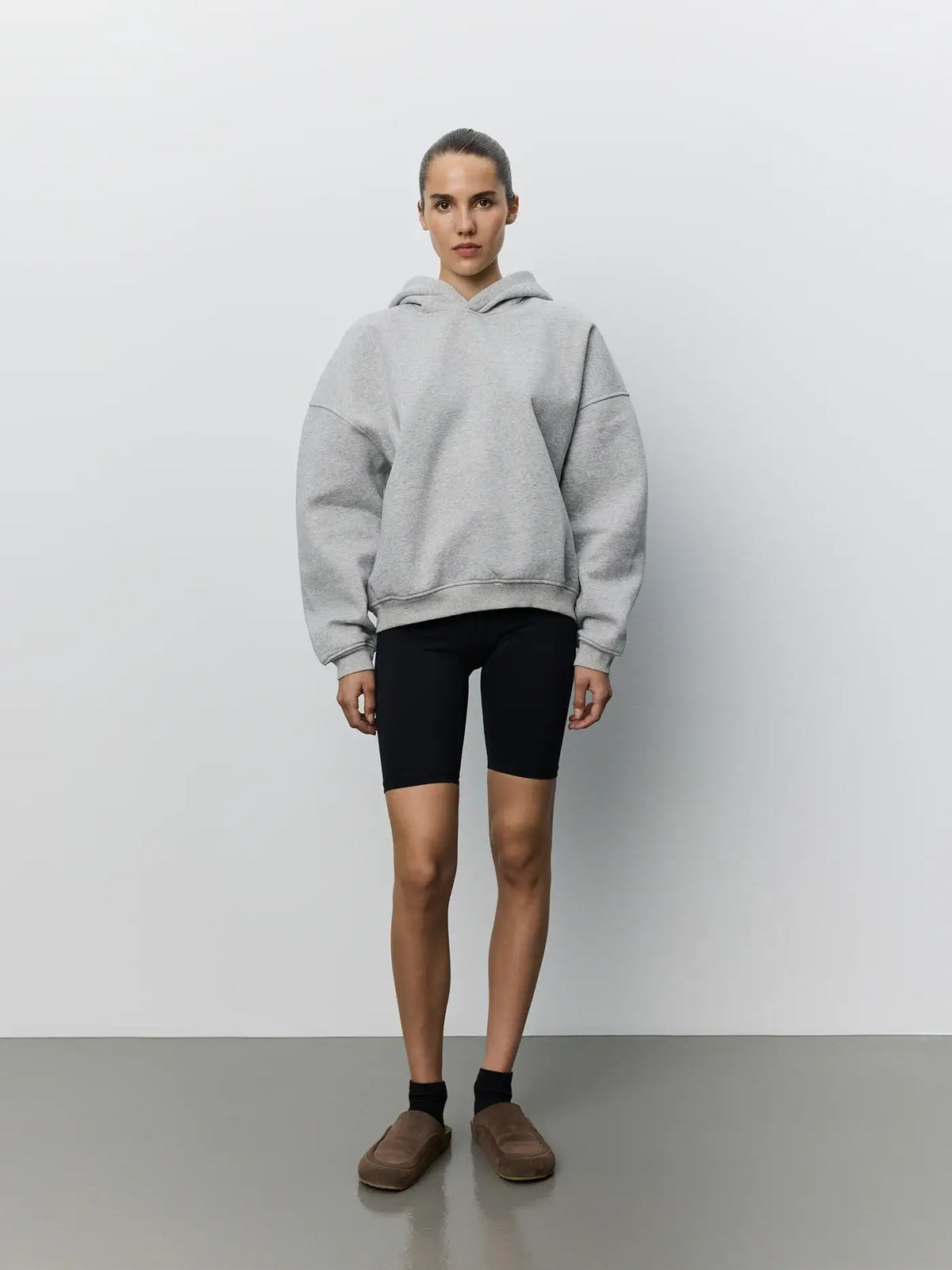 Ranyaspo hoodie - Grey Melange