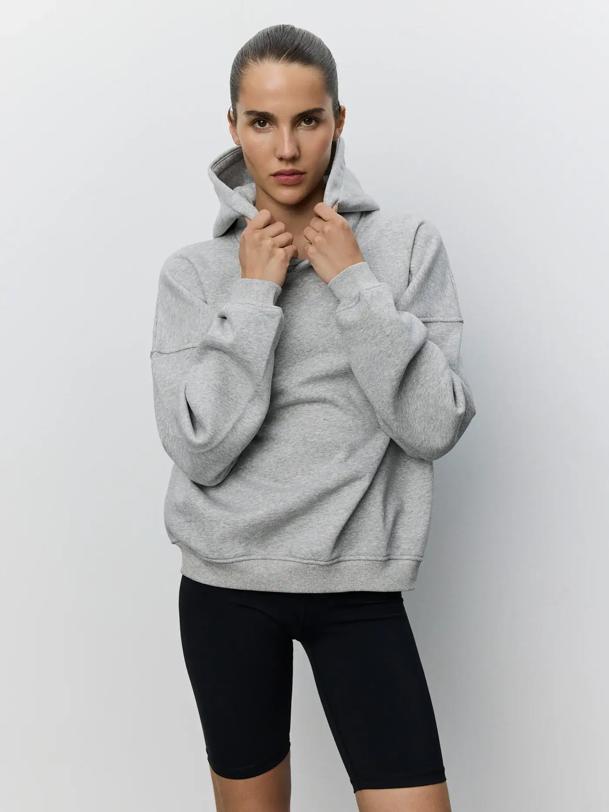 Ranyaspo hoodie - Grey Melange