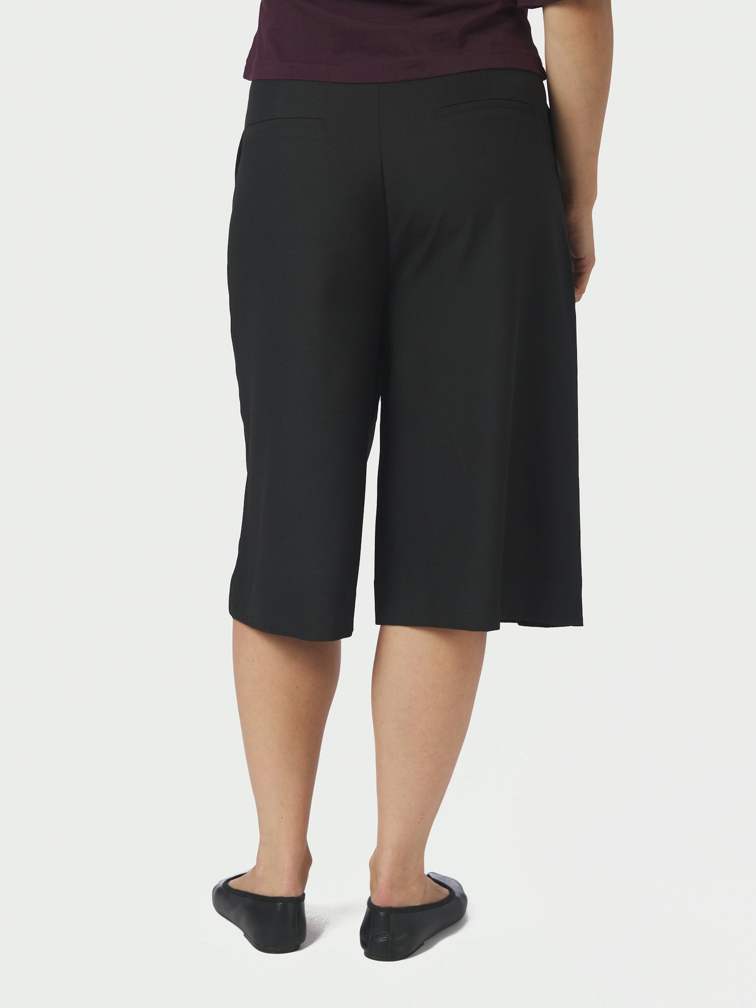 Rima Solid Shorts - Black