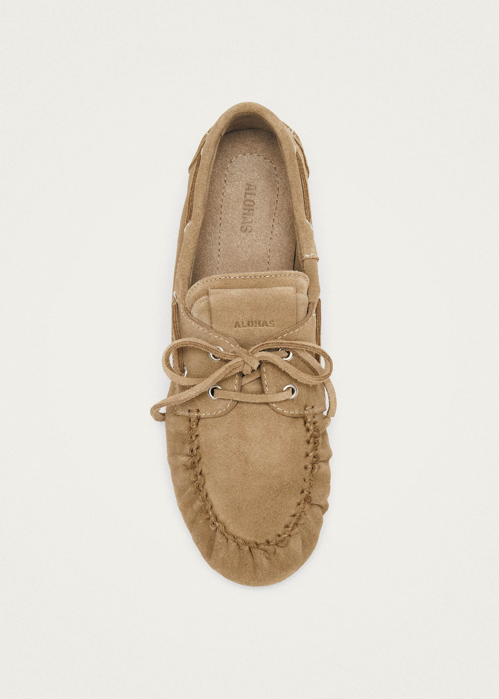 Rowan Leather Loafers - Suede Beige
