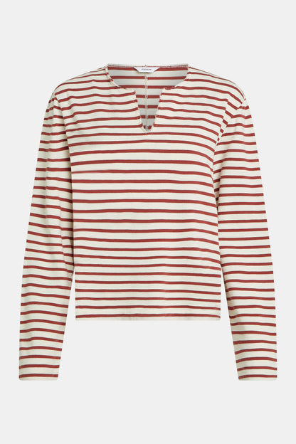 S26F1806 - Ecru/Burgundy