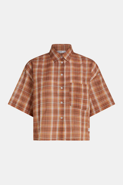 S26D1895LTD Blouse - Butternut Check