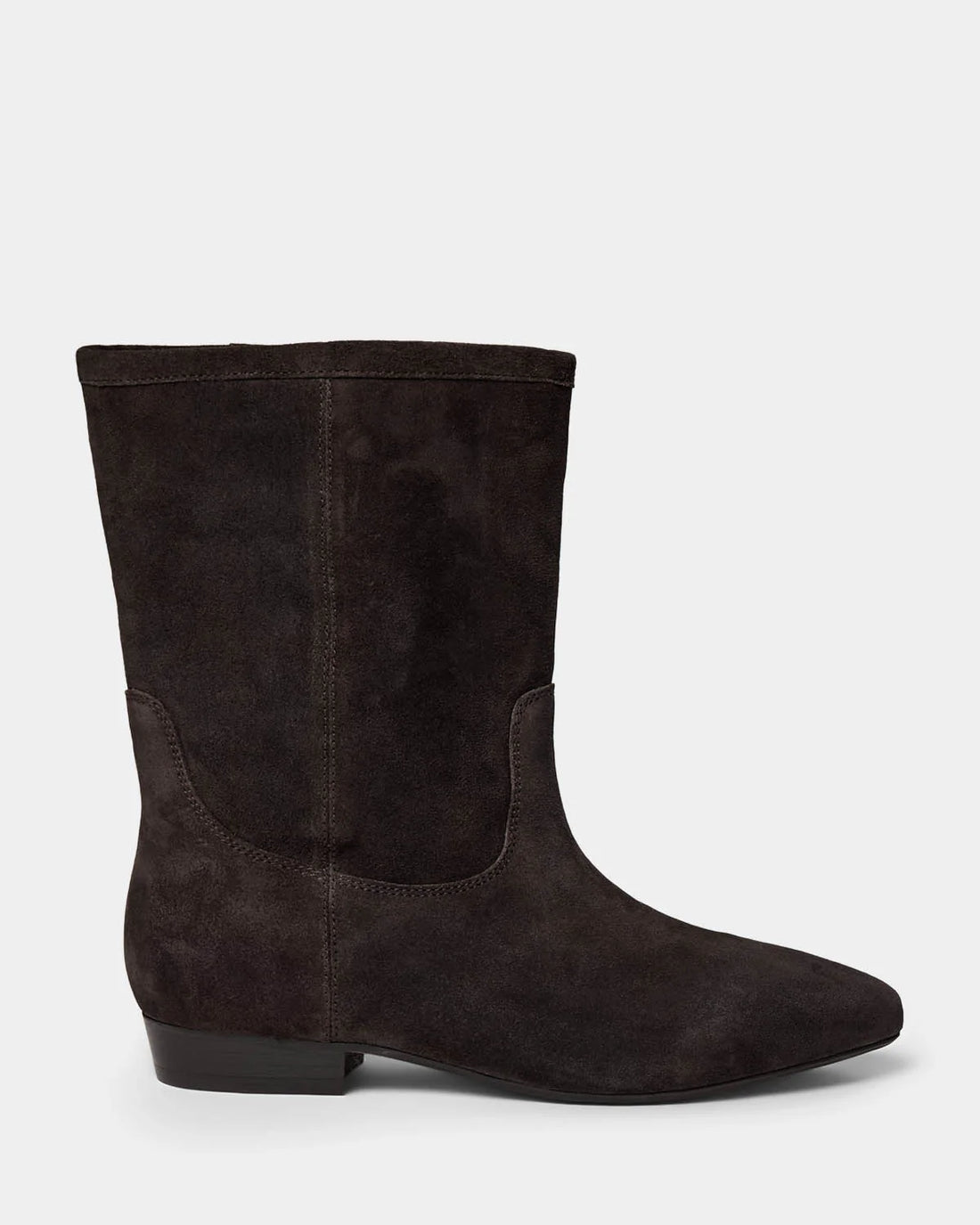 Saraysw Ankle High Boot - Dark Brown