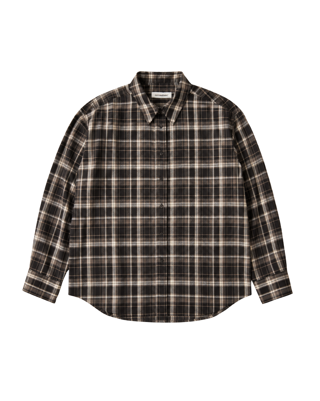 DagnyCC Check Shirt - Black