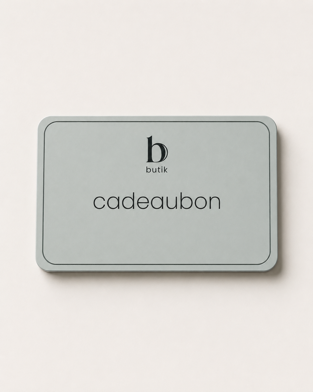 Cadeaubon Butik
