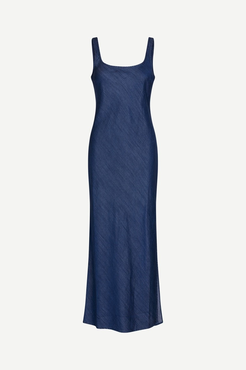 Sasunna Dress - Washed Denim