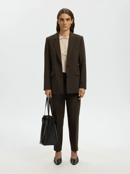 SLFRita-Ria MW Cropped Pant Mel - Delicioso Mel.