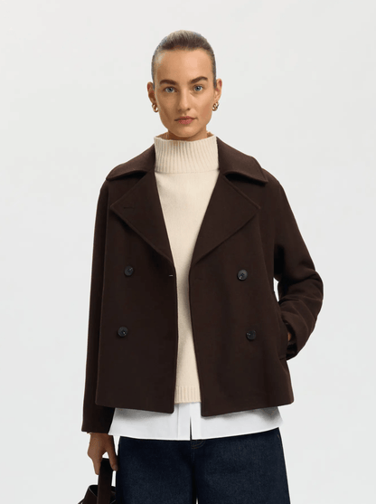 SLFZia-Alma Wool Blend Jacket - Delicioso