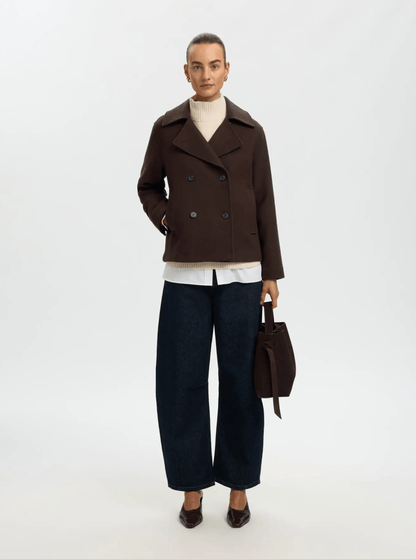 SLFZia-Alma Wool Blend Jacket - Delicioso