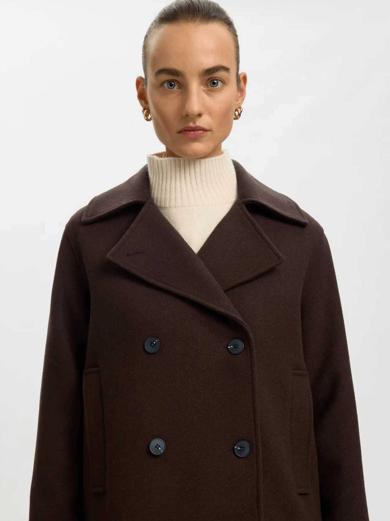 SLFZia-Alma Wool Blend Jacket - Delicioso