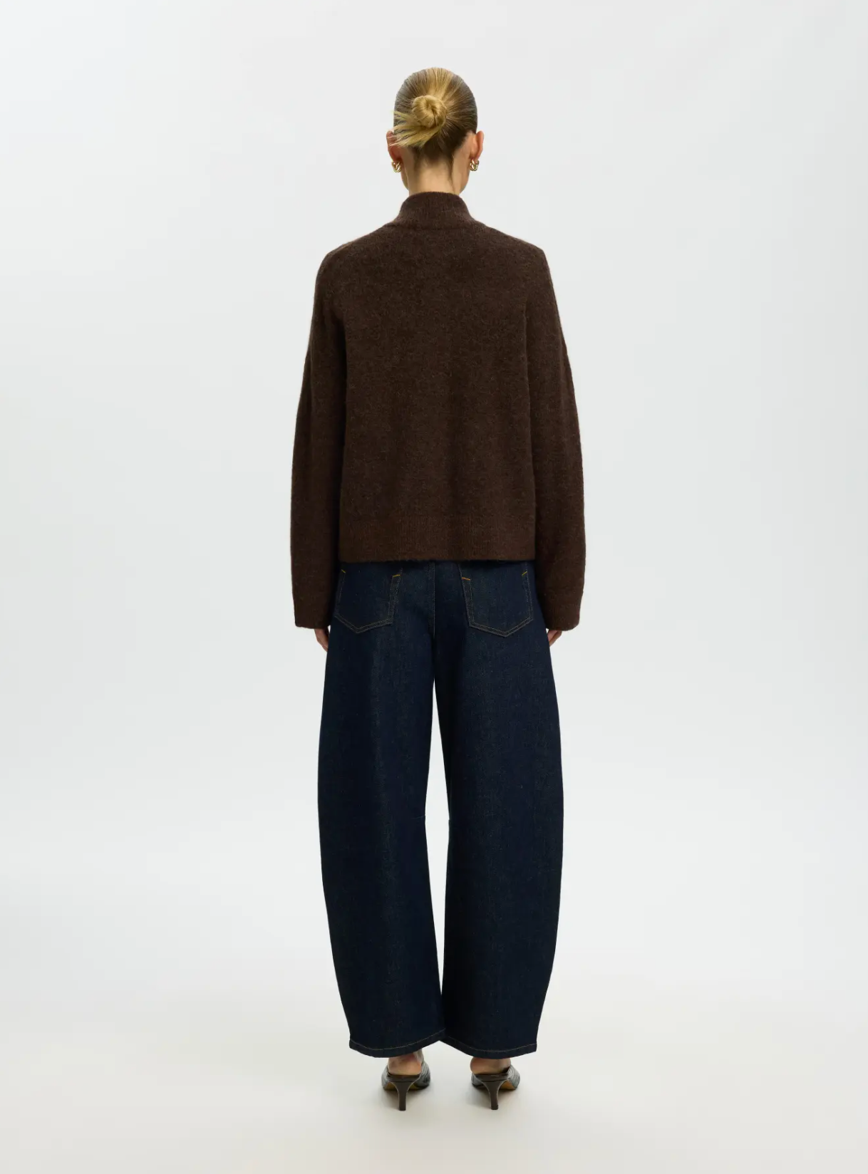 SLFsia Ras LS Strickjacke mit Reißverschluss – Delicioso Mel.