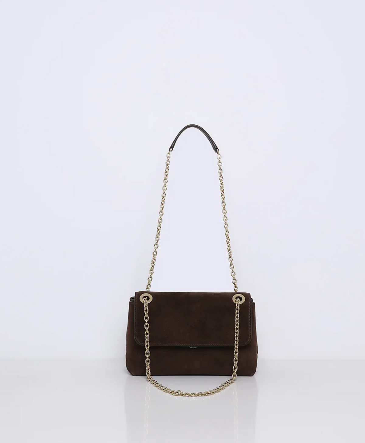 Liv Suede Bag - Moss