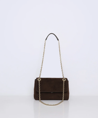Liv Suede Bag - Moss