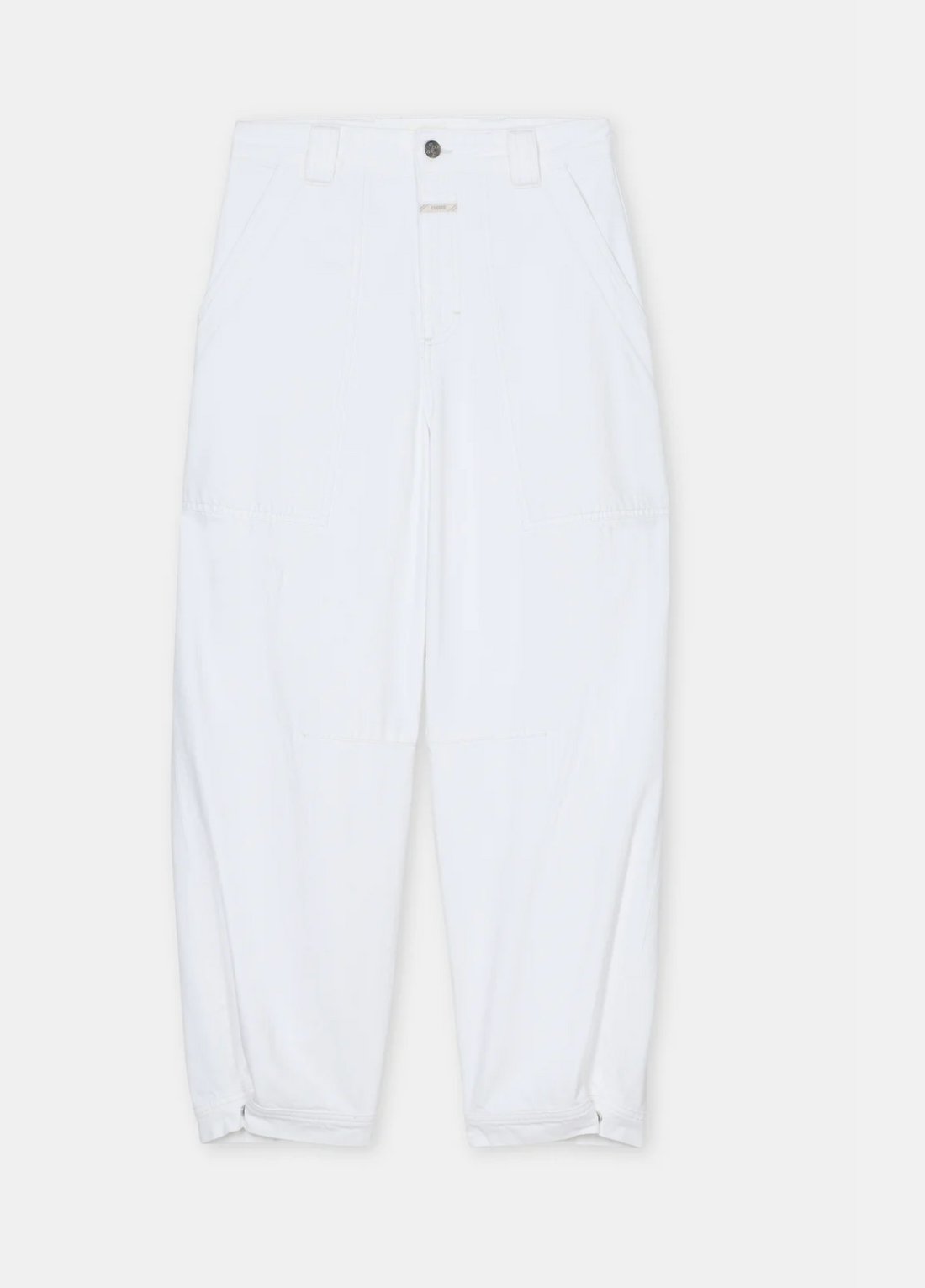 Rhannon - White rigid denim