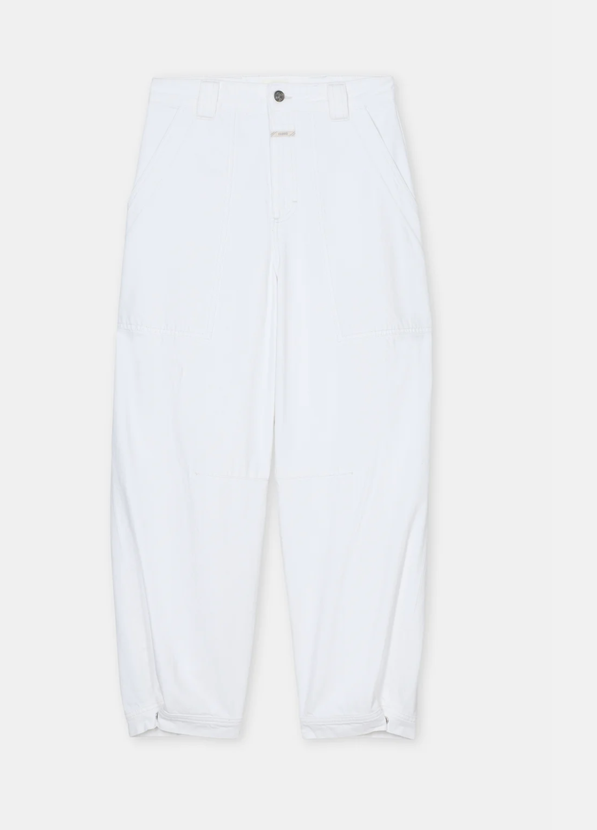 Rhannon - White rigid denim