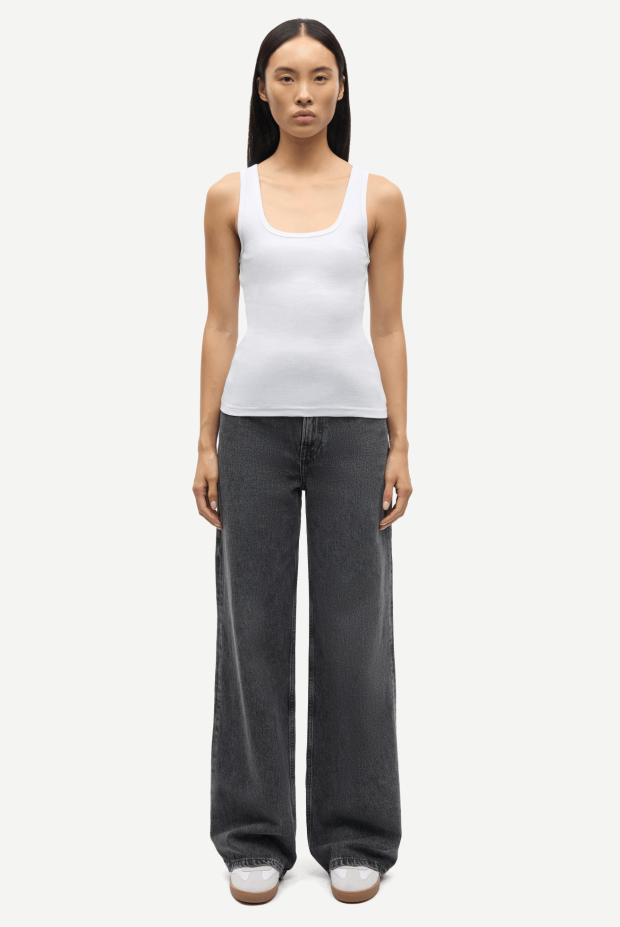 Saamanza Tank Top - White