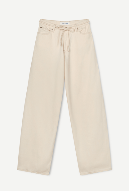 Saharper Jeans Belt - Soft Natural