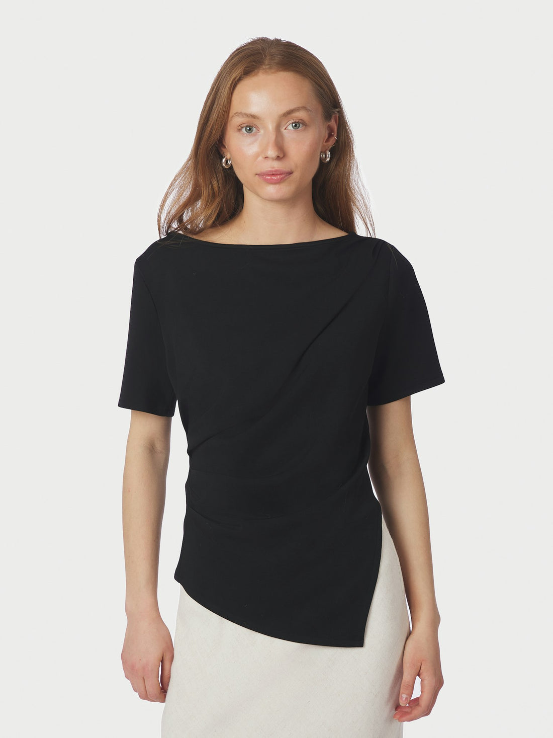 Rasmine Soft Blouse - Black