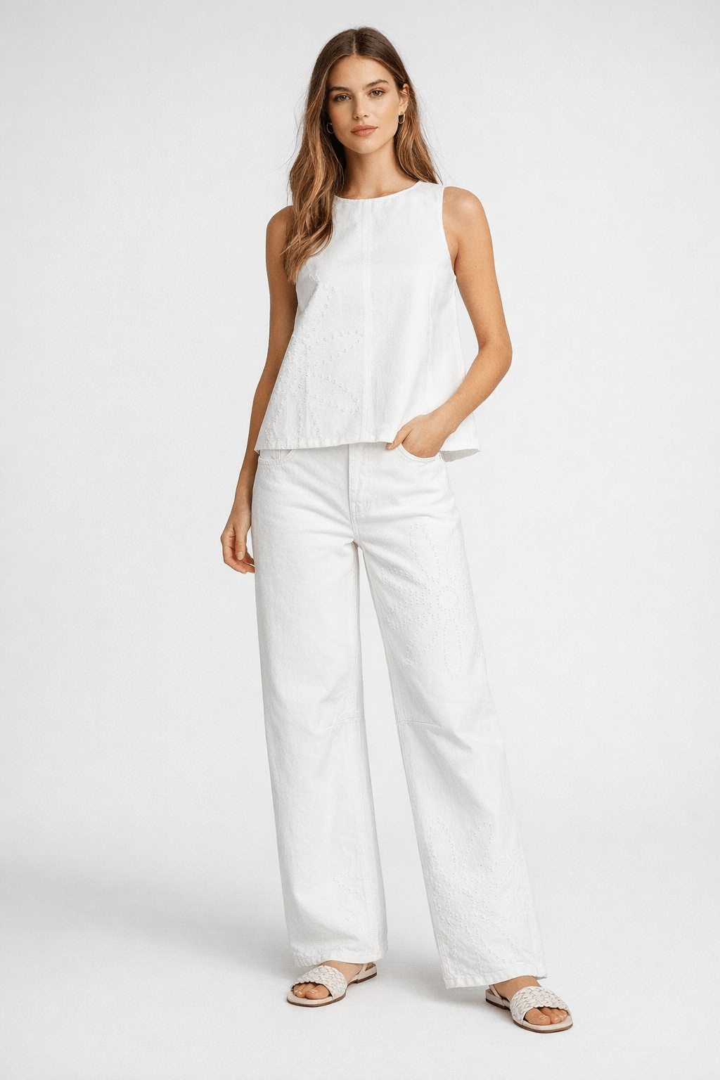 MSCHDexter Pants - Egret