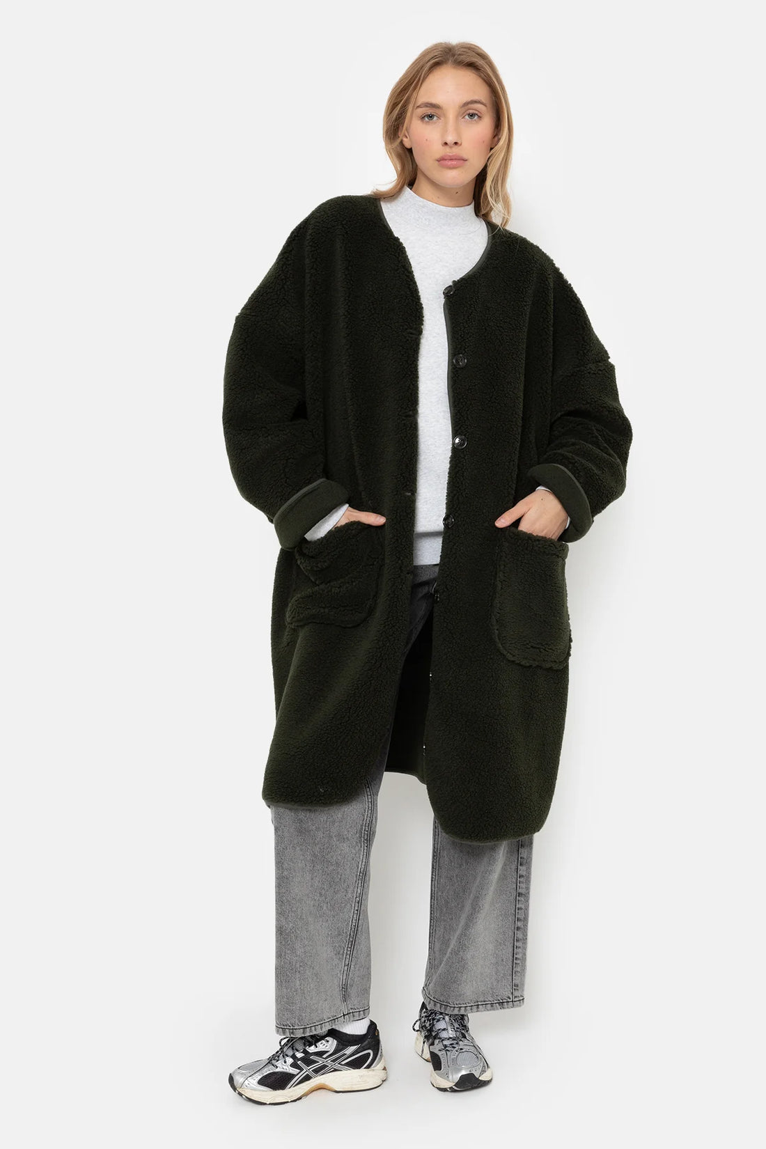 Mahaut Teddy Jacket -  Dark Green