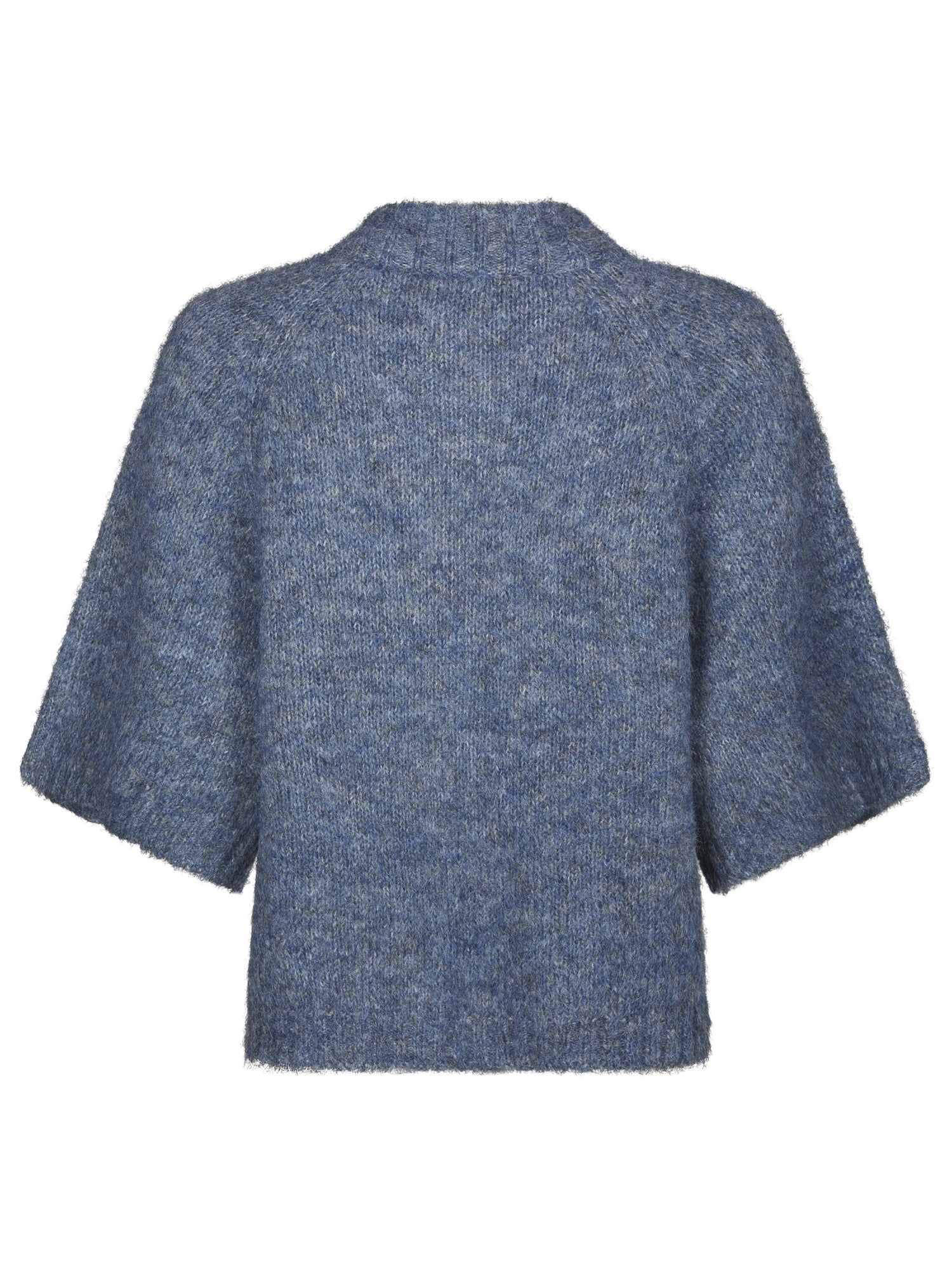 Benuta Fluffy Knit Cardigan - Smoke Blue
